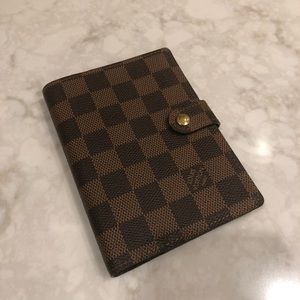 Louis Vuitton small ring agenda cover